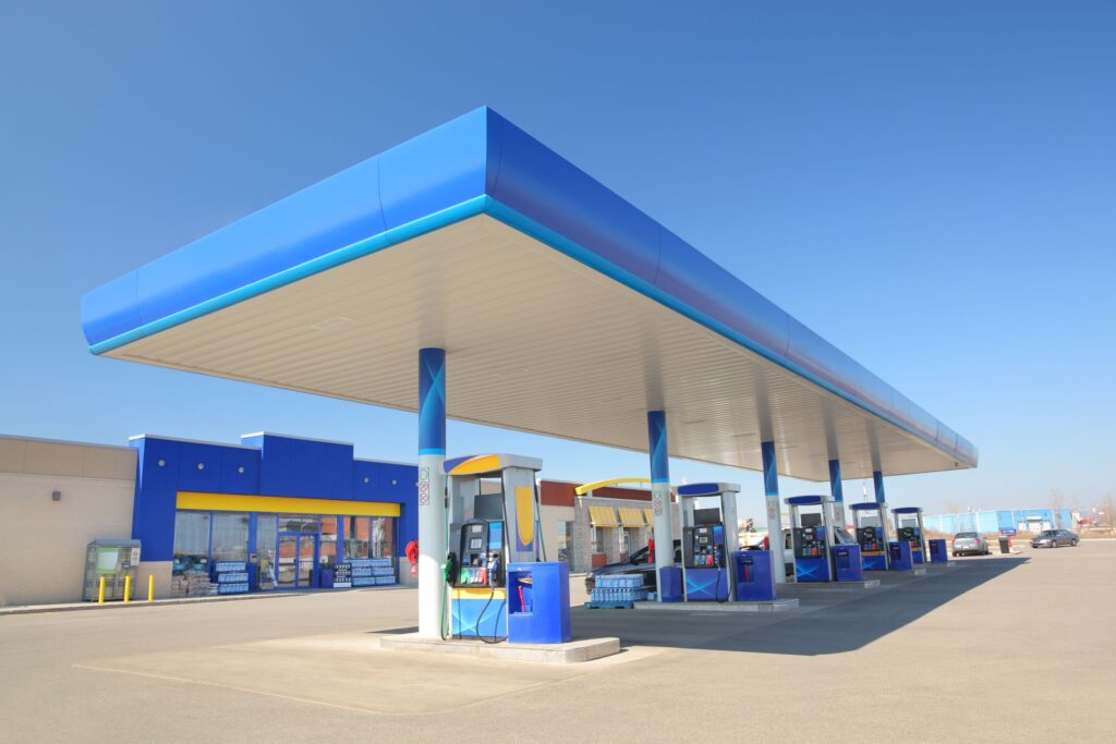 The fuel bunk at Dallas-Fort Worth, TX