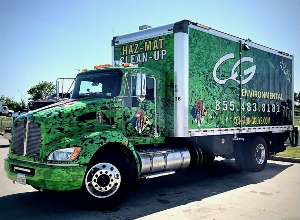 A Truck Belonging to CG Environmental